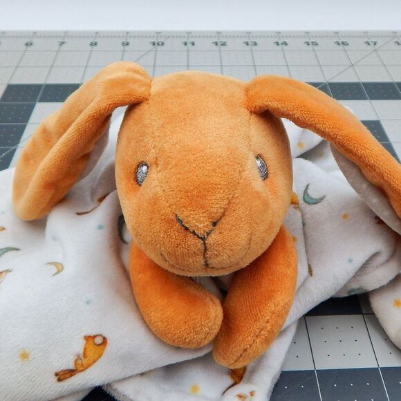Guess How Much I Love You Bunny Baby Security Blanket Lovey Soft Knot Knotted - Picture 13 of 13